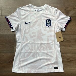 Nike Women's France 2023 Away Jersey White DR3990-100